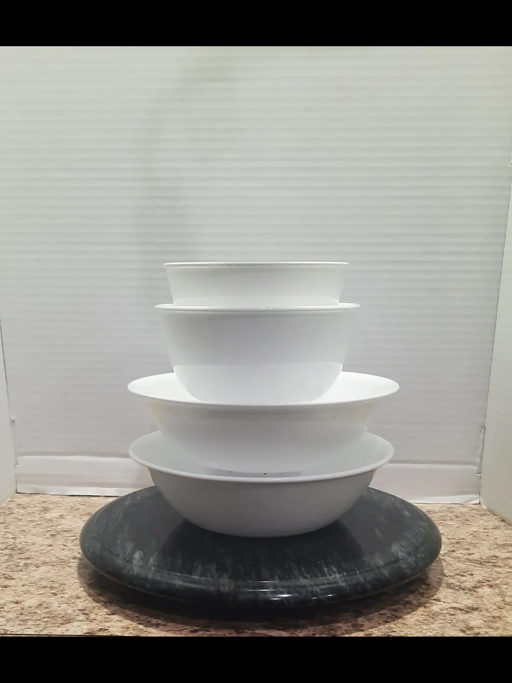 Corelle Winter Frost Serving Bowl Set X 4